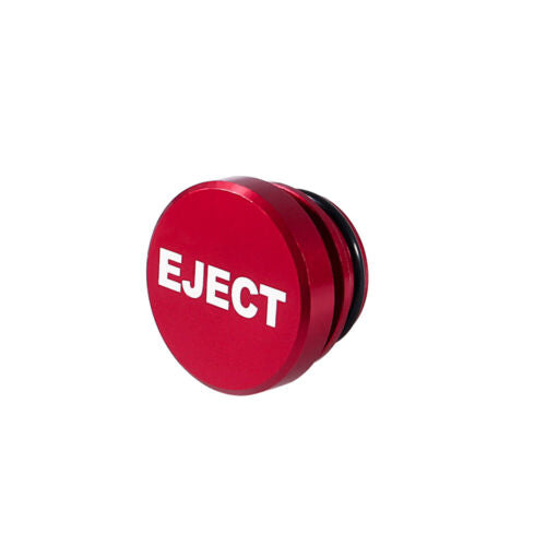 Red Eject Aluminum Car Cigarette Lighter Plug Replacement Push Button Fits Most Automotive Vehicles
