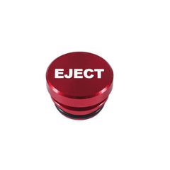 Red Eject Aluminum Car Cigarette Lighter Plug Replacement Push Button Fits Most Automotive Vehicles