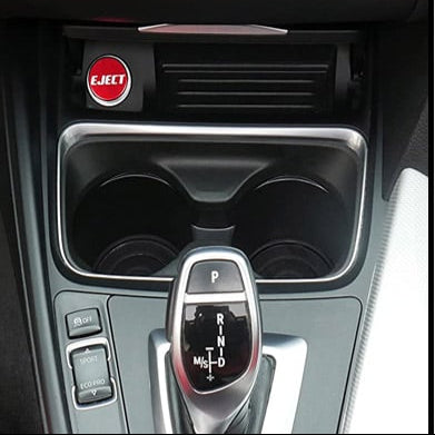 Red Eject Aluminum Car Cigarette Lighter Plug Replacement Push Button Fits Most Automotive Vehicles