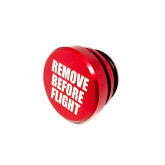 Red Remove Before Flight Aluminum Car Cigarette Lighter Plug Replacement Push Button Fits Most Automotive Vehicles