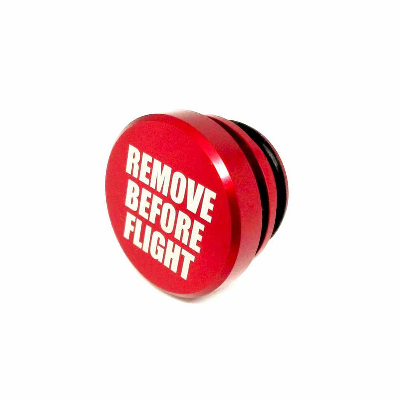 Red Remove Before Flight Aluminum Car Cigarette Lighter Plug Replacement Push Button Fits Most Automotive Vehicles