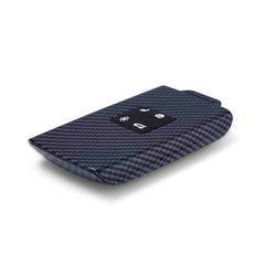 Renault Smart Card 4 Button ABS+Silicone Car Key Cover Case With Keychain Suitable For Triber, Kiger