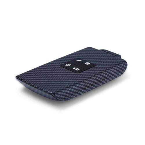 Renault Smart Card 4 Button ABS+Silicone Car Key Cover Case With Keychain Suitable For Triber, Kiger