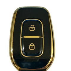 Renault TPU 2 Button Remote Car Key Cover Compatible with Kiger, Kwid, Duster