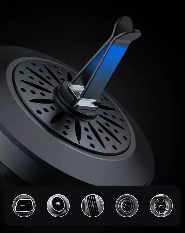 RGB Car Freshner Rhythm Light Vehicle Fragrance Lamp Sound Activated LED Aroma Diffuser For Car Music Control