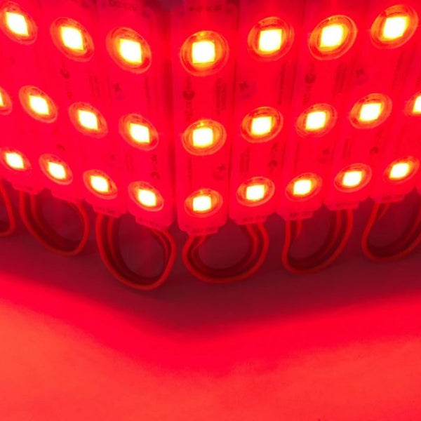 10pcs RGB LED Module 1.5W DC12V 5050 Waterproof IP65 Injection Modules