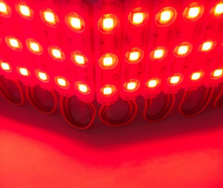 10pcs RGB LED Module 1.5W DC12V 5050 Waterproof IP65 Injection Modules