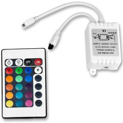 24 Key IR Remote Controller For RGB 3050/3528 LED Light Strip DC 9V-12V