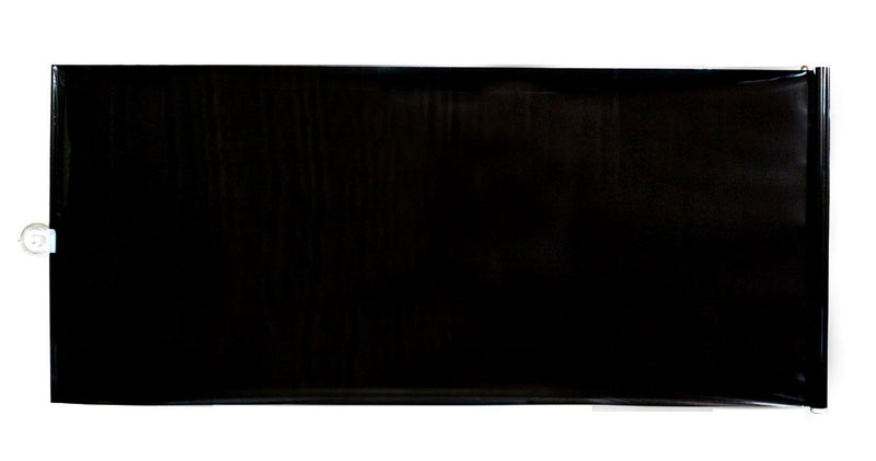 Car Front Windshield Roll Up Type Retractable Sunshade in Black Colour