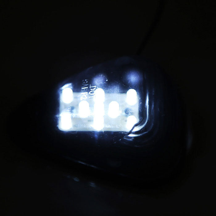 Thar Hummer 5PCS White Roof Cab Lamp Clearance Marker Light