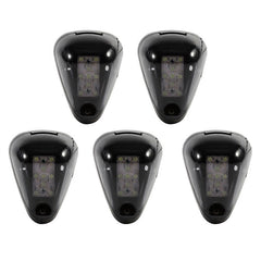 Thar Hummer 5PCS White Roof Cab Lamp Clearance Marker Light