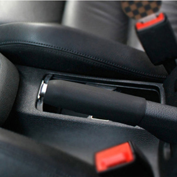 Universal Grey Car Anti Slip Silicone Parking Hand Brake Boot Cover Lever Sleeve