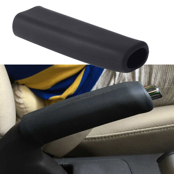 Universal Black Car Anti Slip Silicone Parking Hand Brake Boot Cover Lever Sleeve
