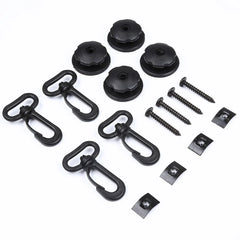 Car SUV Rear Cargo Trunk Storage Organizer Net plus mounting KIT