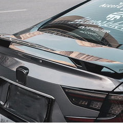 For Hond Accord 10th 2018-2022 Dark Grey YOFER Style Rear Spoiler Wing Lip Flap