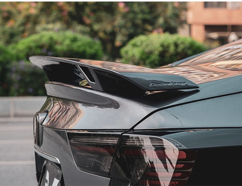 For Hond Accord 10th 2018-2022 Dark Grey YOFER Style Rear Spoiler Wing Lip Flap