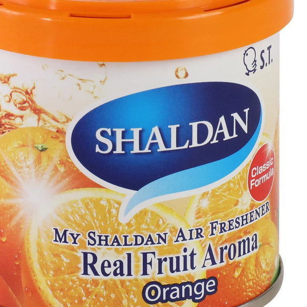 My Shaldan Japan Gel Car Perfume Air Freshener (Orange, 80 g, Citrus)