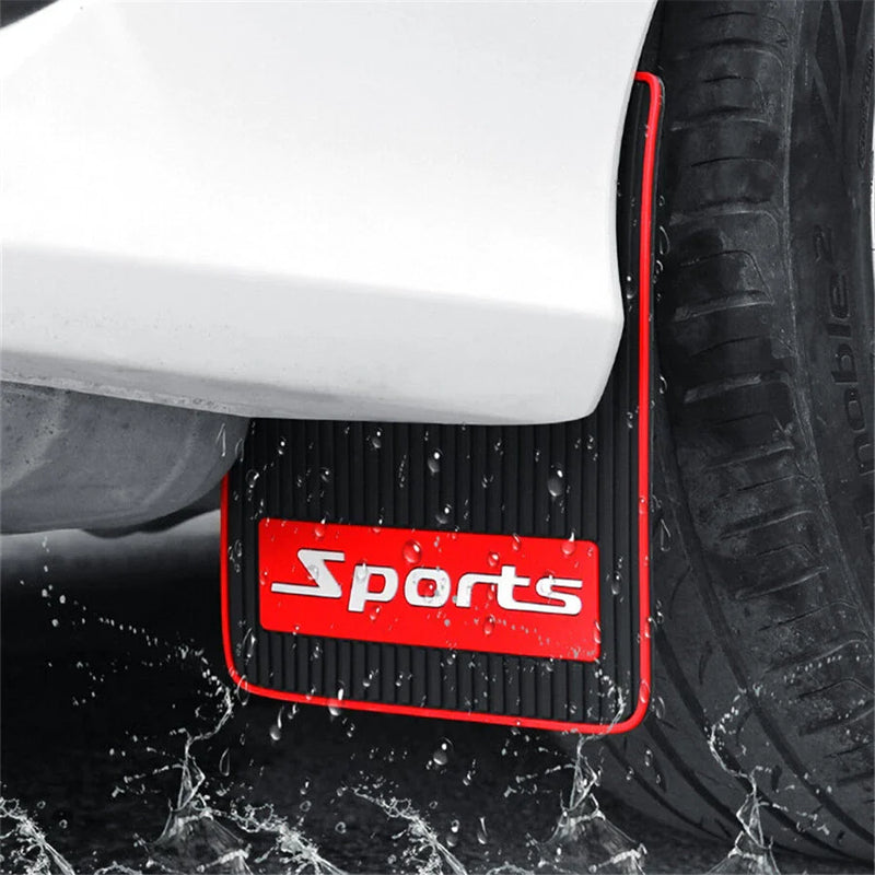 2 Pcs Sports Universal Mud Flaps Mudflaps Splash Guards For Car Pickup SUV Truck