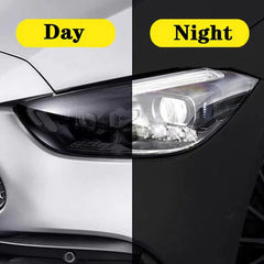PPF UV Clear To Smoke Black Car Headlight Taillight Fog Tint Protection Film