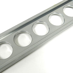 UNIVERSAL SILVER BILLET ALUMINIUM BATTERY TIE DOWN BIG BRACKET FOR CAR