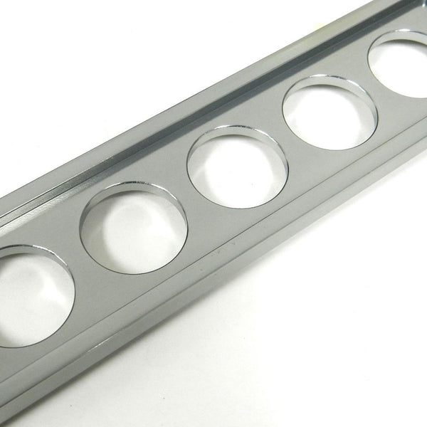 UNIVERSAL SILVER BILLET ALUMINIUM BATTERY TIE DOWN BIG BRACKET FOR CAR