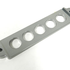 UNIVERSAL SILVER BILLET ALUMINIUM BATTERY TIE DOWN BIG BRACKET FOR CAR