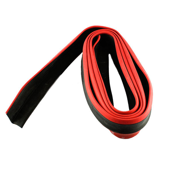 SAMURAI Black RED Car Body Kit Bumper Lip Side Skirt Rubber Edge Decorative Protector Trim