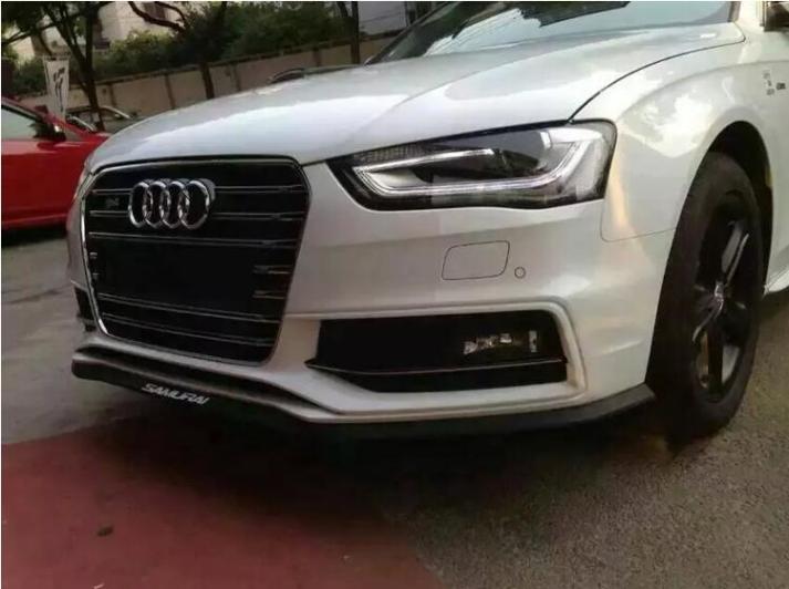 SAMURAI BLACK Car Body Kit Bumper Lip Side Skirt Rubber Edge Decorative Protector Trim