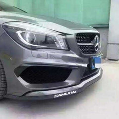 SAMURAI BLACK Car Body Kit Bumper Lip Side Skirt Rubber Edge Decorative Protector Trim