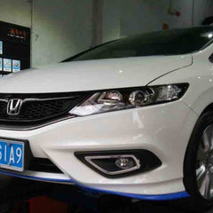 SAMURAI BLUE Car Body Kit Bumper Lip Side Skirt Rubber Edge Decorative Protector Trim