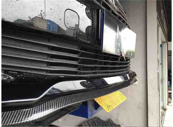 SAMURAI CARBON FIBER Car Body Kit Bumper Lip Side Skirt Rubber Edge Decorative Protector Trim