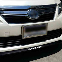 SAMURAI CARBON FIBER Car Body Kit Bumper Lip Side Skirt Rubber Edge Decorative Protector Trim