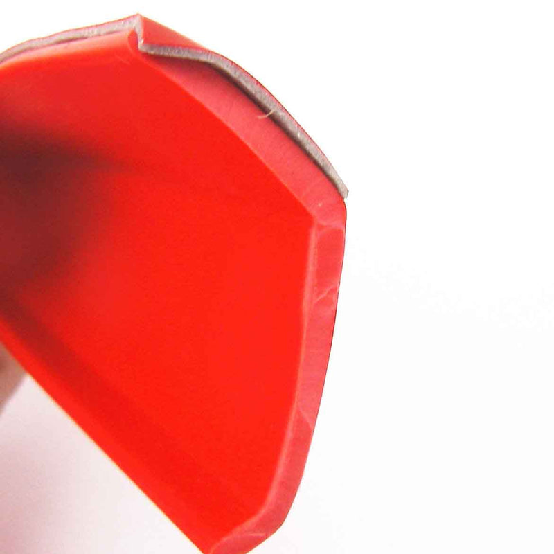 SAMURAI RED Car Body Kit Bumper Lip Side Skirt Rubber Edge Decorative Protector Trim