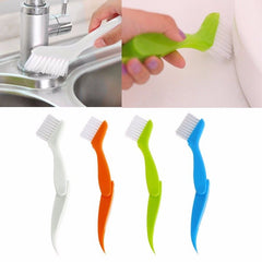 2 in 1 Multipurpose Window Groove Cleaning Brush Keyboard Nook and Cranny Dust