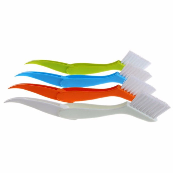 2 in 1 Multipurpose Window Groove Cleaning Brush Keyboard Nook and Cranny Dust