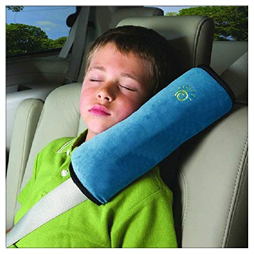 1pc Travel Kids Boys Girls Children Safety Strap Car Seat Belt Pads Pillow Cushion Shoulder Protection (Mix Color)
