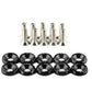 10 Pcs Car Universal Screw Washer Car Fender M6 Bolt Screw+Bumper Washer JDM