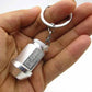 Auto racing sports D1 Spec vehicle car part wheel screw nut keychain key chain keyring