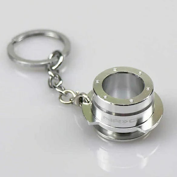 NRG Innovations Gen 2.5 Steering Wheel Quick Release Zinc Alloy Fashion Styling Keychain Keyring