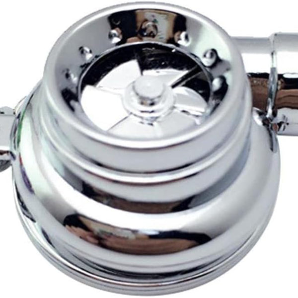 Mini LED Turbo Turbocharger Keychain Spinning Turbine Key Chain Ring Pendant Whistle Sound Keyfob Keyring Car Interior Accessory