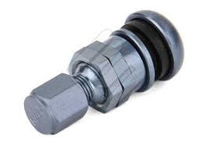 4x Bolt-in Car Auto Aluminum Tubeless Wheel Tire Valve Stem With Dust Cap Silver