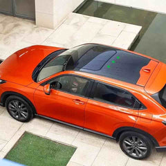 Simulation Fake Sunroof Sticker Cover Black Vinyl Film Car Accessories Universal