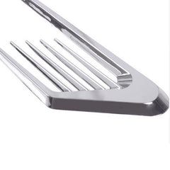 2PCS Chrome Car SUV Air Flow Fender Side Vent Decoration Sticker Accessories