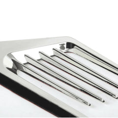 2PCS Chrome Car SUV Air Flow Fender Side Vent Decoration Sticker Accessories