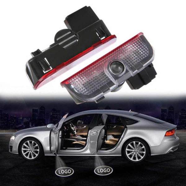 2pcs Suitable For VW Polo Vento Car Door Welcome Lights Ghost Shadow Led Projector Logo Light