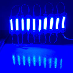 10pcs 2W Blue Tube Injection LED COB Module Light lamp DC12V
