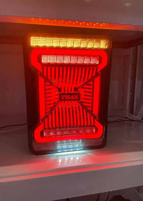 Smoky Black LED Taillight/Backlight For Mahindra THAR (Right & Left Both)