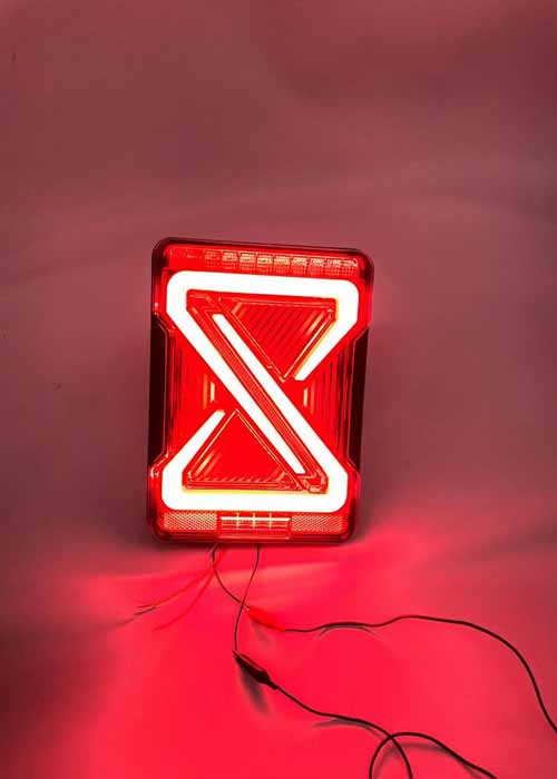 Smoky Black LED Taillight/Backlight For Mahindra THAR (SET) PAIR (Right & Left Both)