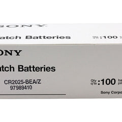 1pc Sony CR2025 160mAh 3V Lithium Coin Cell Watch Battery