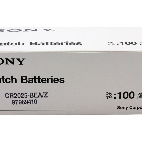 1pc Sony CR2025 160mAh 3V Lithium Coin Cell Watch Battery